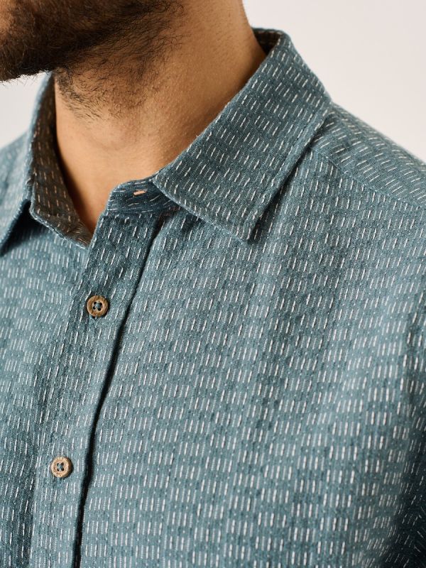 Brauton Green Short Sleeve Shirt