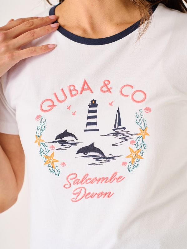 Gilpin Quba and Co Holiday Location Salcombe T-Shirt