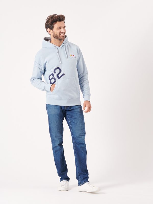 Hinwil X-Series Hoodie Pale Blue