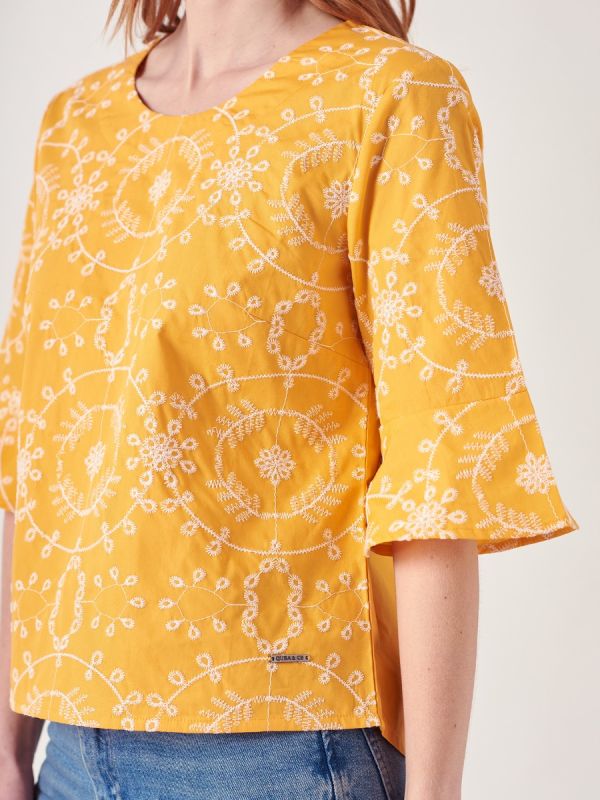 Marlena Broderie Anglaise Top