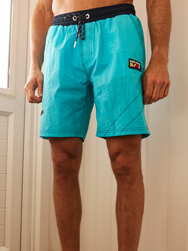 x series, swim, swimwear, mens, swimshorts, sport, blue, aqua, bright, summer, holiday