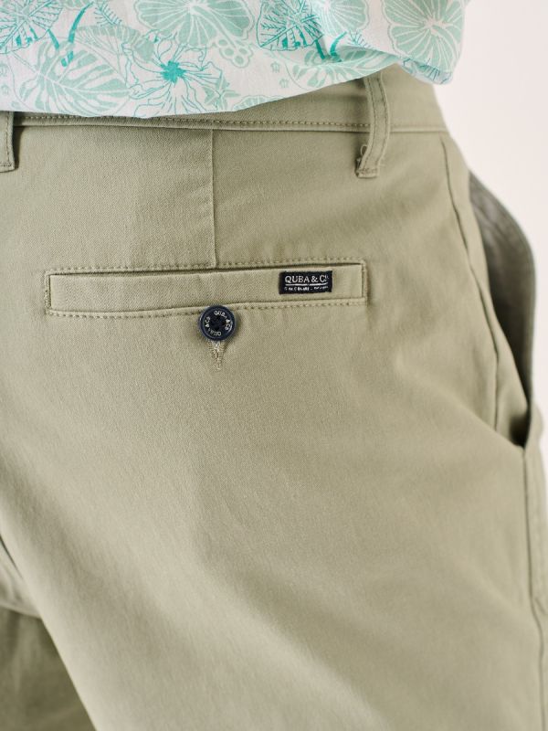 Sanford Chino Shorts Eucalyptus Green