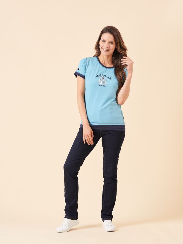 Svik X-Series Quba Sails Blue T-Shirt 