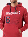 red, x-series, contrast, hoody, hoodie, hooded sweatshirt, jumper, graphic