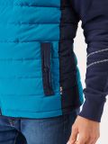 gilet, padded, teal, navy, layer, bodywarmer, outerwear, sporty, sport, x-series